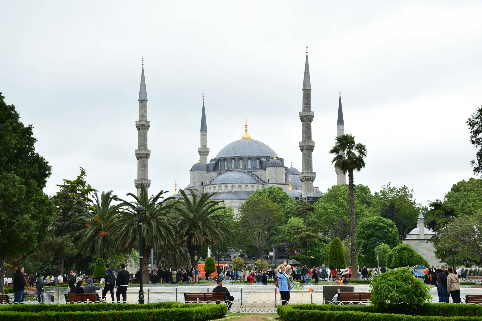 Die Blaue Moschee (Sultan-Ahmed-Moschee), Sultanahmet, İstanbul - 4