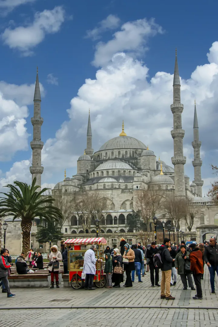 Die Blaue Moschee (Sultan-Ahmed-Moschee), Sultanahmet, İstanbul - 5