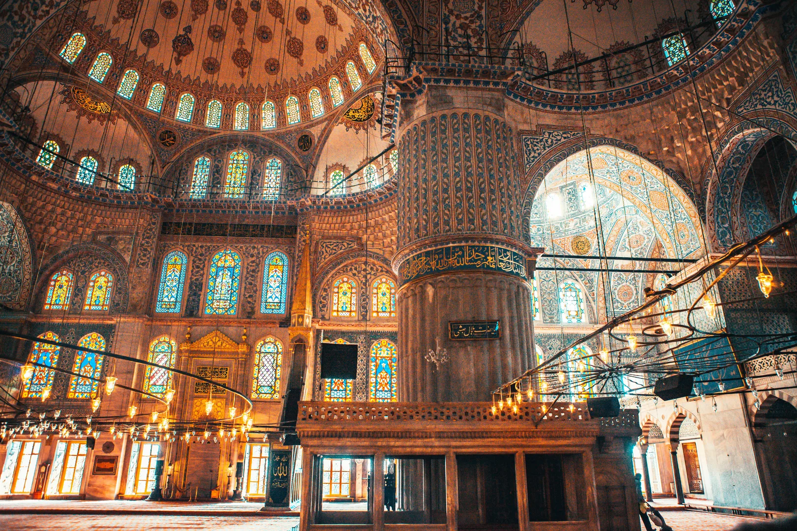 Die Blaue Moschee (Sultan-Ahmed-Moschee), Sultanahmet, İstanbul - 2