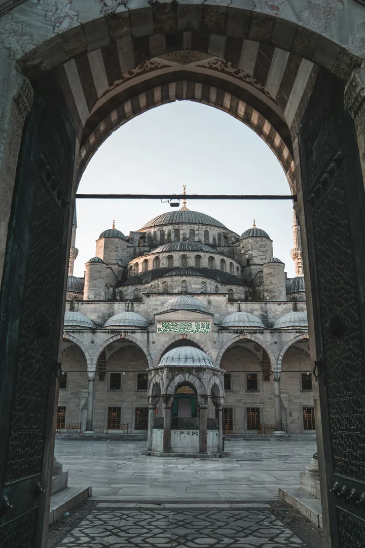 Die Blaue Moschee (Sultan-Ahmed-Moschee), Sultanahmet, İstanbul - 3