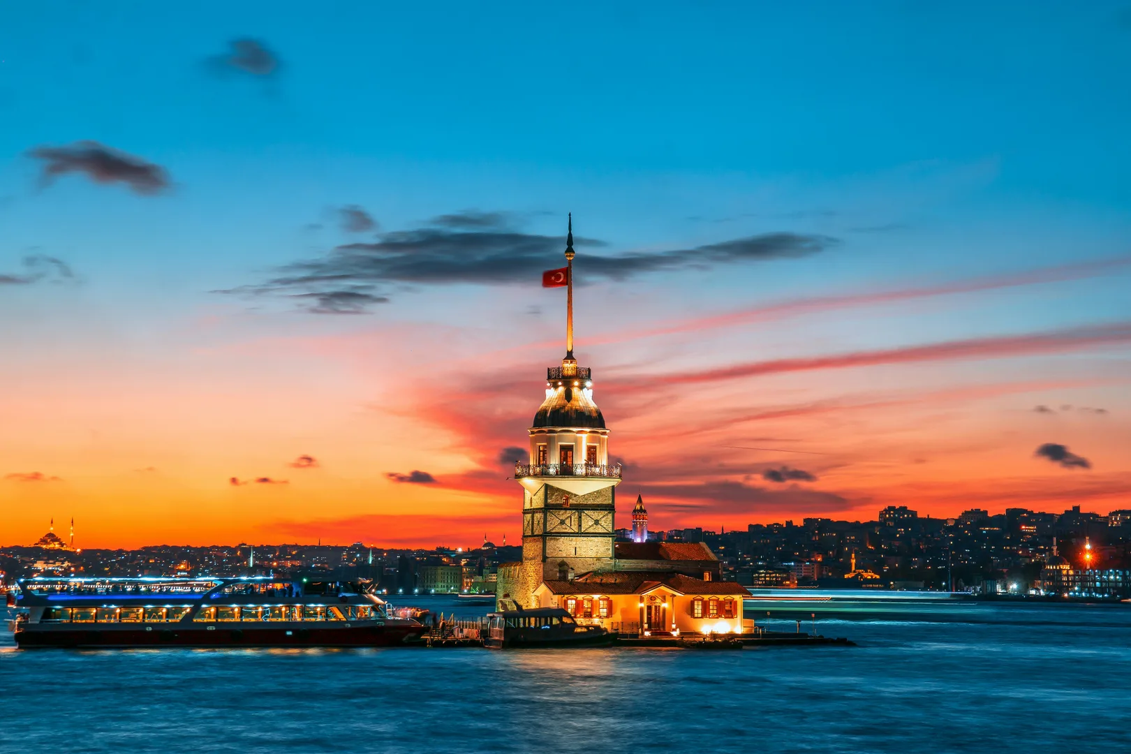 Mädchenturm: Istanbuls ikonisches Bosporus-Juwel